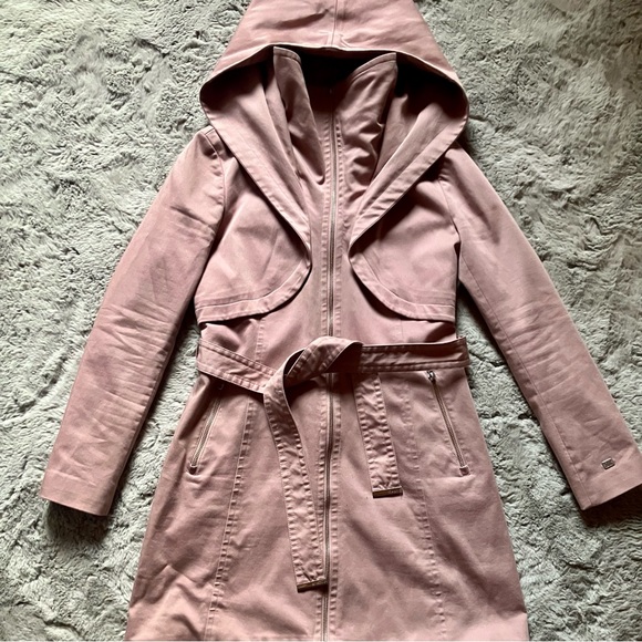 Soia & Kyo Arabella jacket in dusty rose pink with hood. Mint condition! - Picture 6 of 15